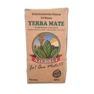 Yerba Mate Ajedrez Tradicional X 500 Grs (intensidad Media)